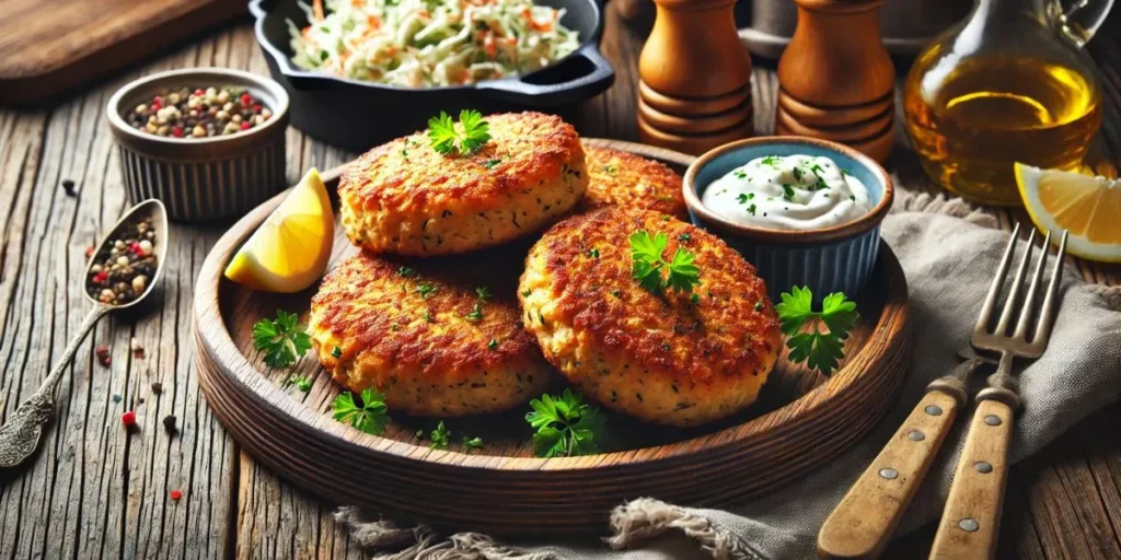 Old-Fashioned Salmon Patties Recipe